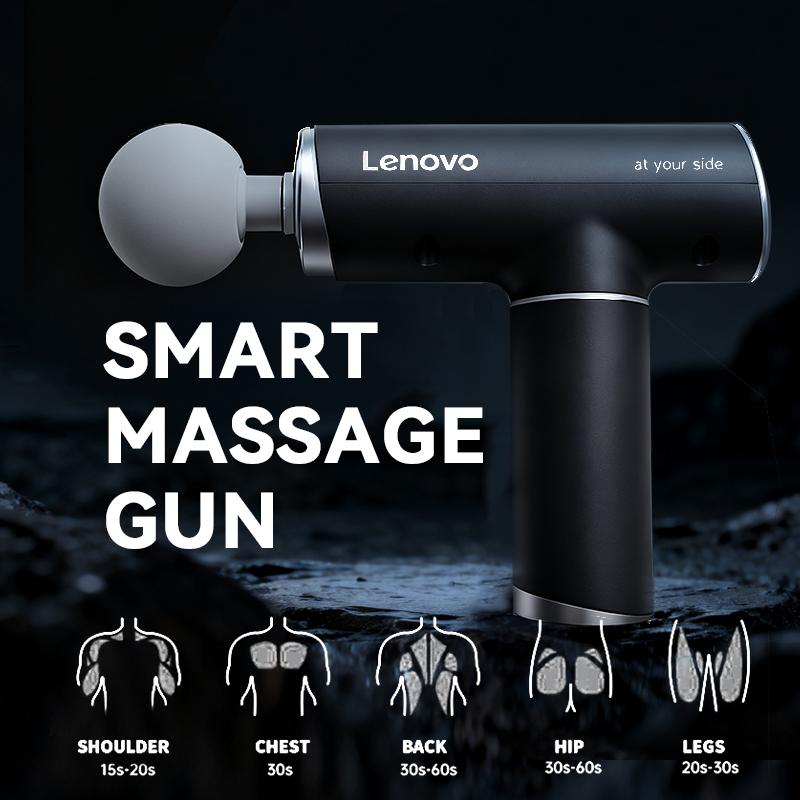 Massage Gun - مسدس تدليك العضلات من لينوفو طراز