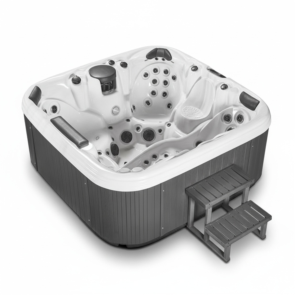 Hot Tub - حوض استحمام ساخن لـ 6 أشخاص،