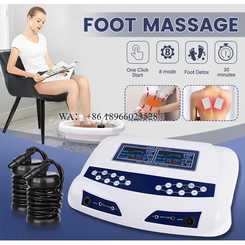 Foot Spa - جهاز إزالة السموم الأيوني المحمول الجديد