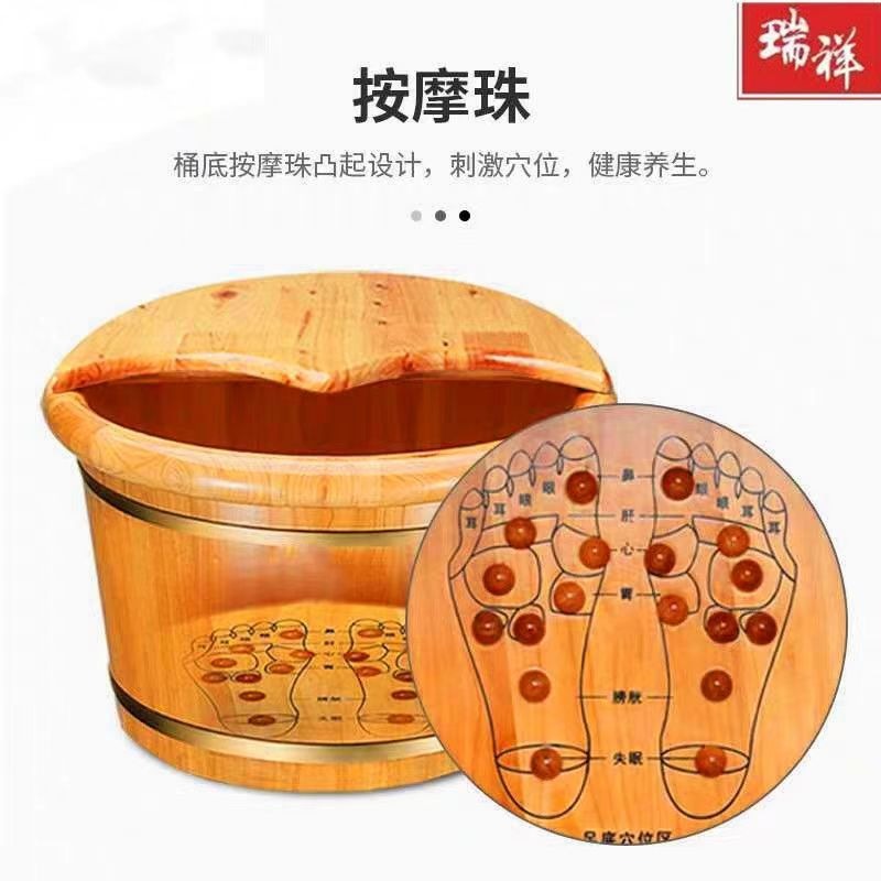 حوض نقع القدمين من خشب الأرز،  - مراجعة Spa Massager وسعره