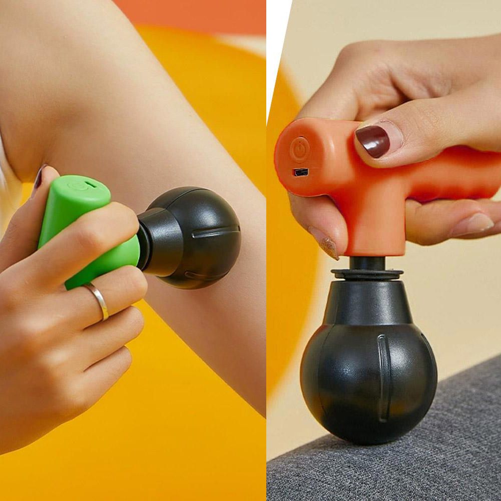 مسدس تدليك محمول صغير، جهاز تد - مراجعة Massage Gun وسعره