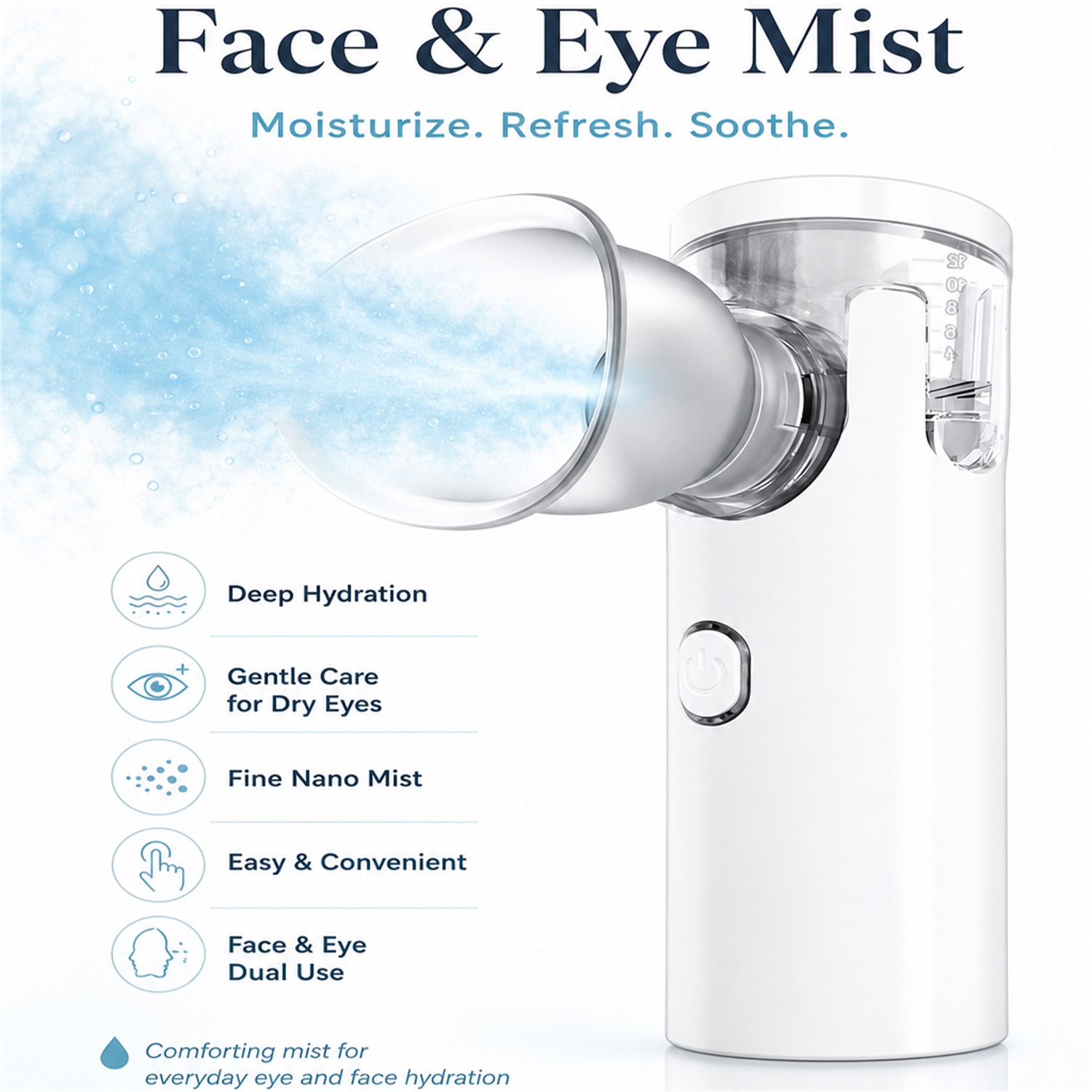 جهاز تدليك العين بالرش النانوي - مراجعة Face Steamer وسعره