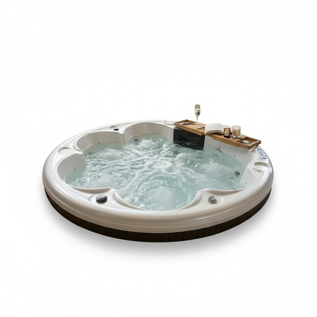 حوض استحمام ساخن خارجي، حوض اس - مراجعة Hot Tub وسعره