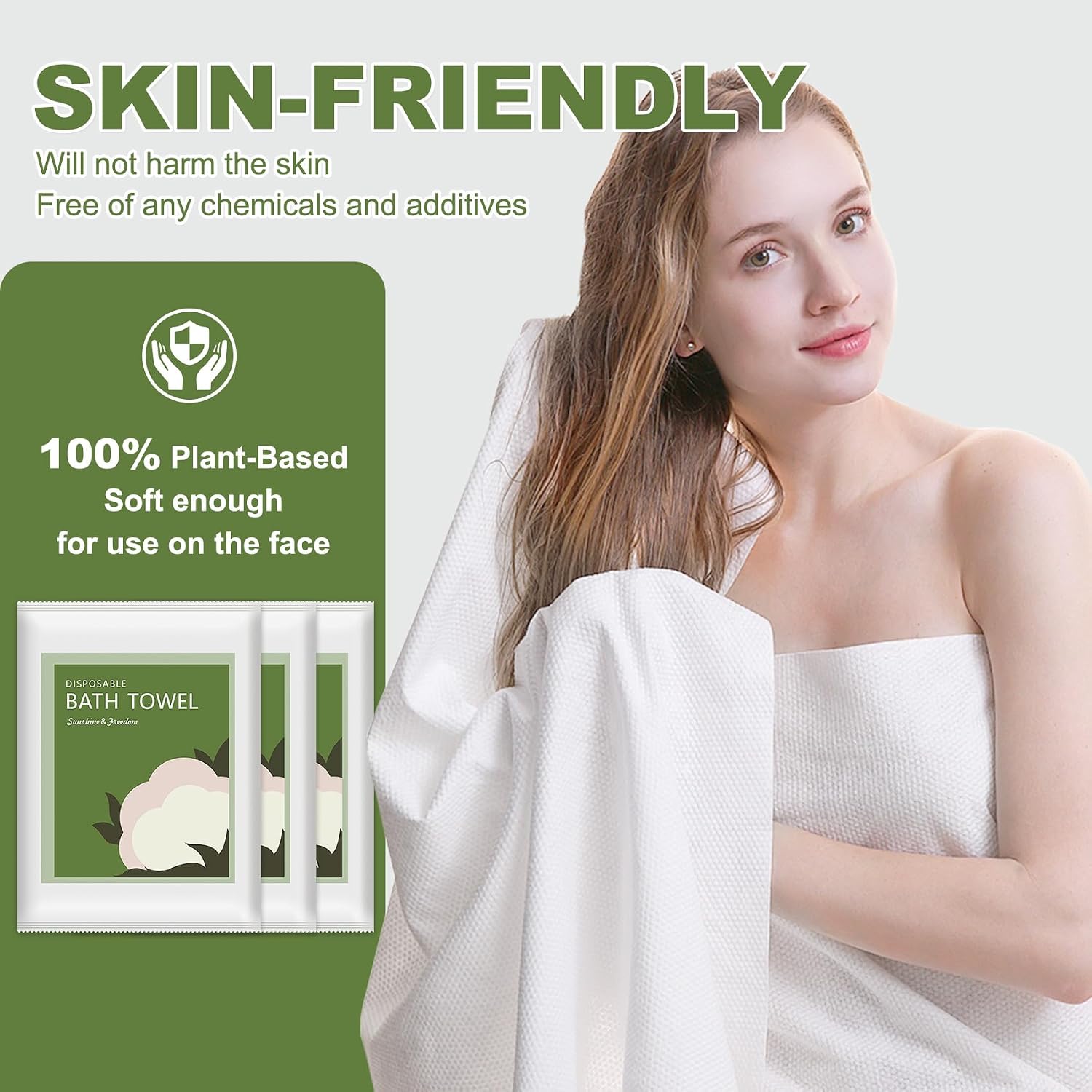 مناشف استحمام للاستخدام مرة وا - مراجعة Spa Towel وسعره