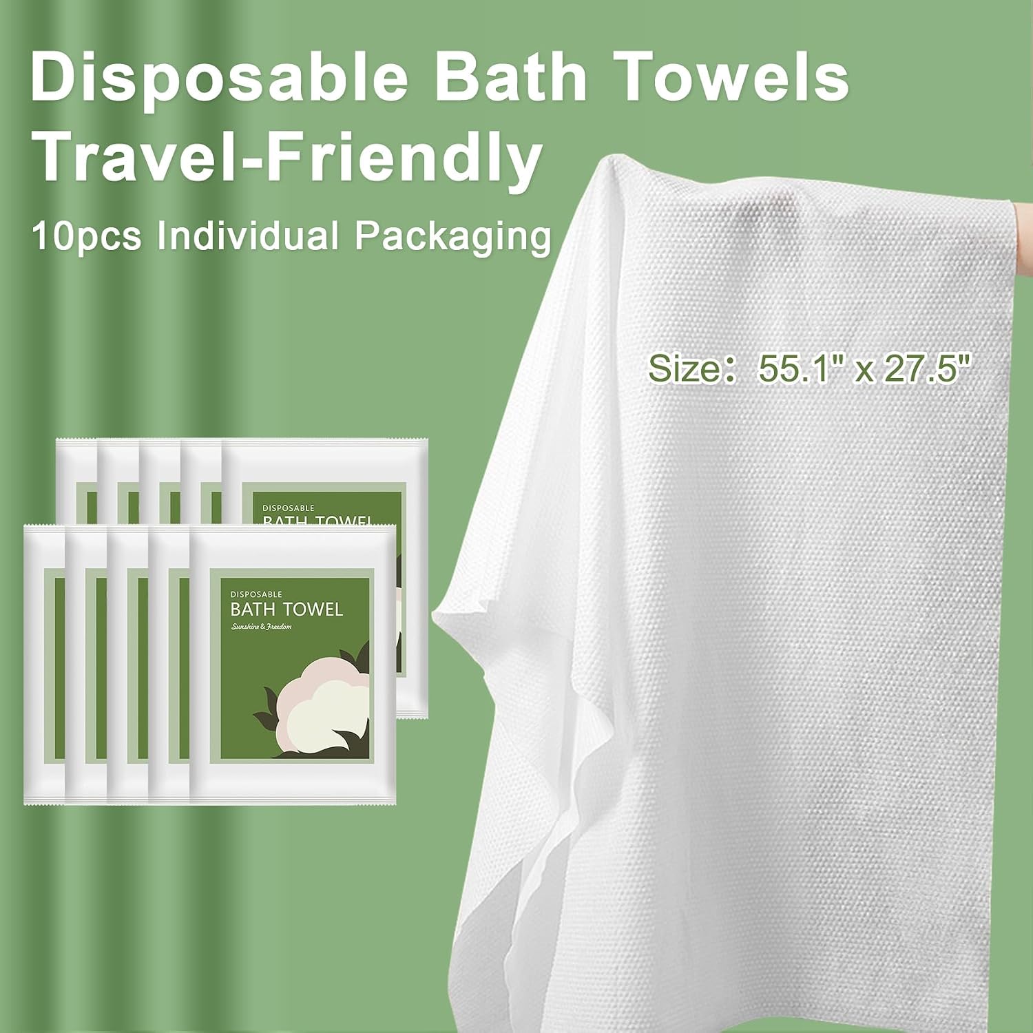 مناشف استحمام للاستخدام مرة وا - مراجعة Spa Towel وسعره