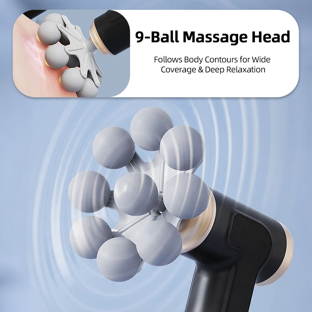 مسدس تدليك العضلات اللاسلكي 2  - مراجعة Massage Gun وسعره