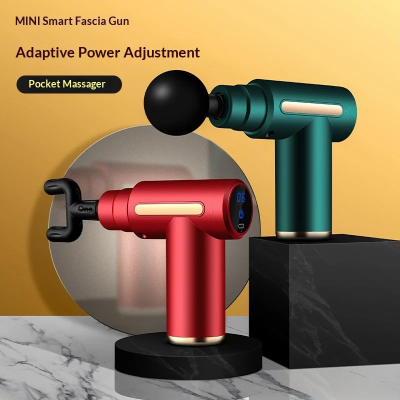مسدس تدليك محمول صغير قابل لإع - مراجعة Massage Gun وسعره