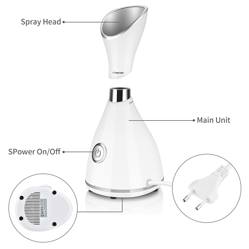 جهاز تبخير الوجه المحمول بتقني - مراجعة Face Steamer وسعره