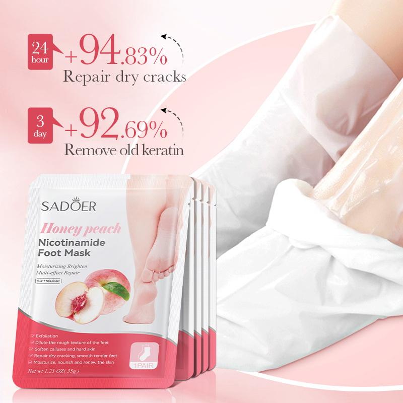 زوج واحد من أقنعة القدم من ساد - مراجعة Foot Spa وسعره