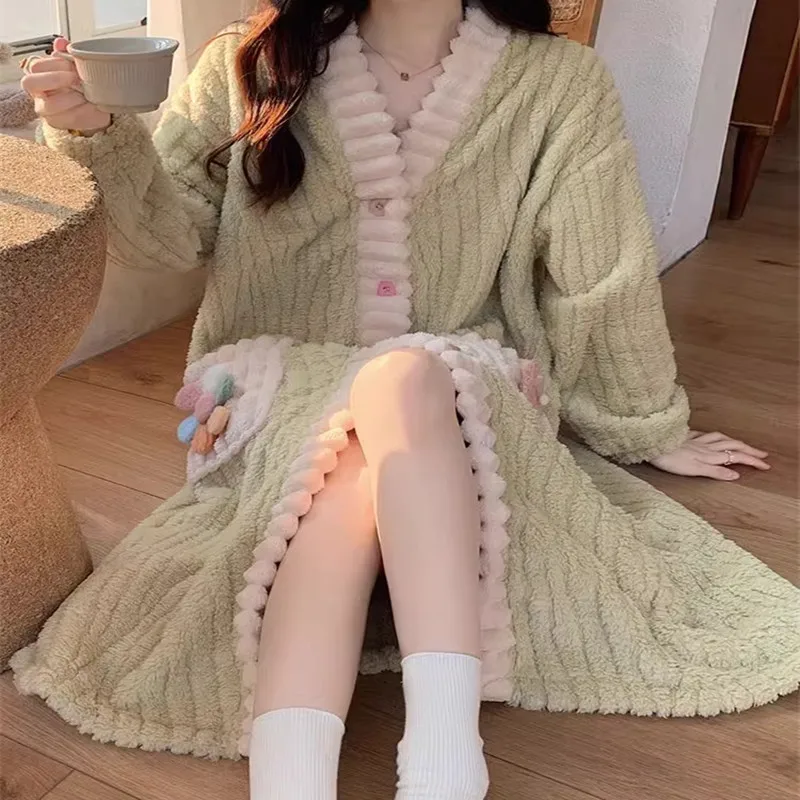 المرأة مبطن سميكة الدافئة رداء - مراجعة Bathrobe وسعره